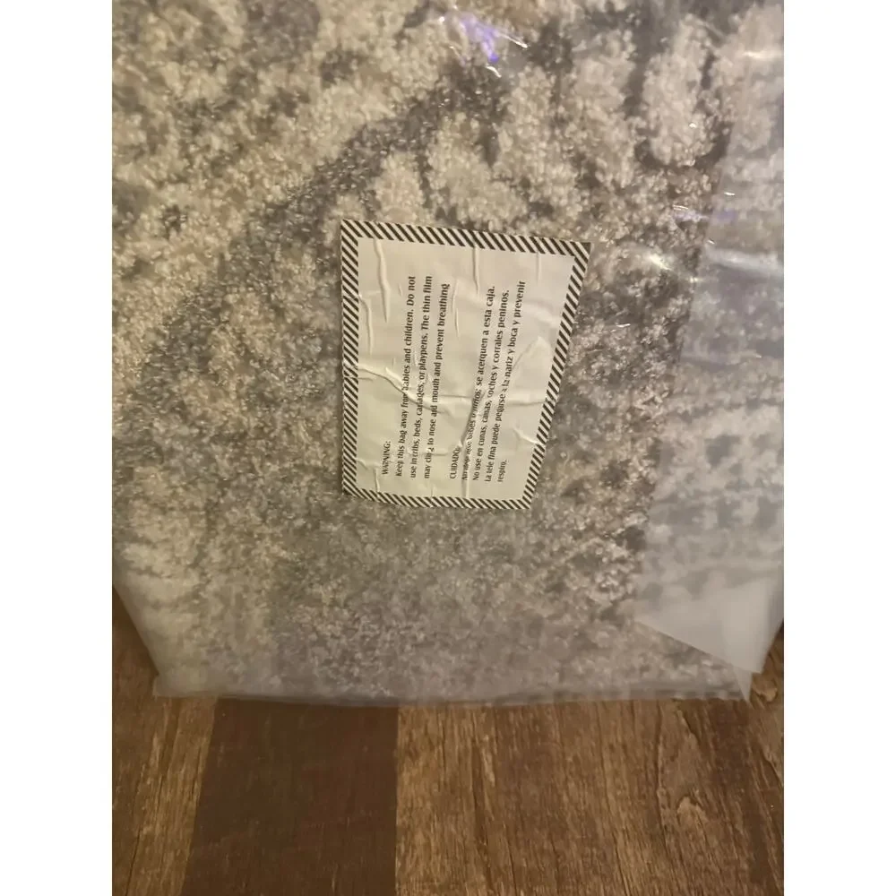 Home Decorators Collection Spiral Medallion Area Rug 2'x3' -Gray/White